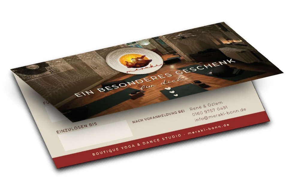 Gutschein für Yoga, Dance and More